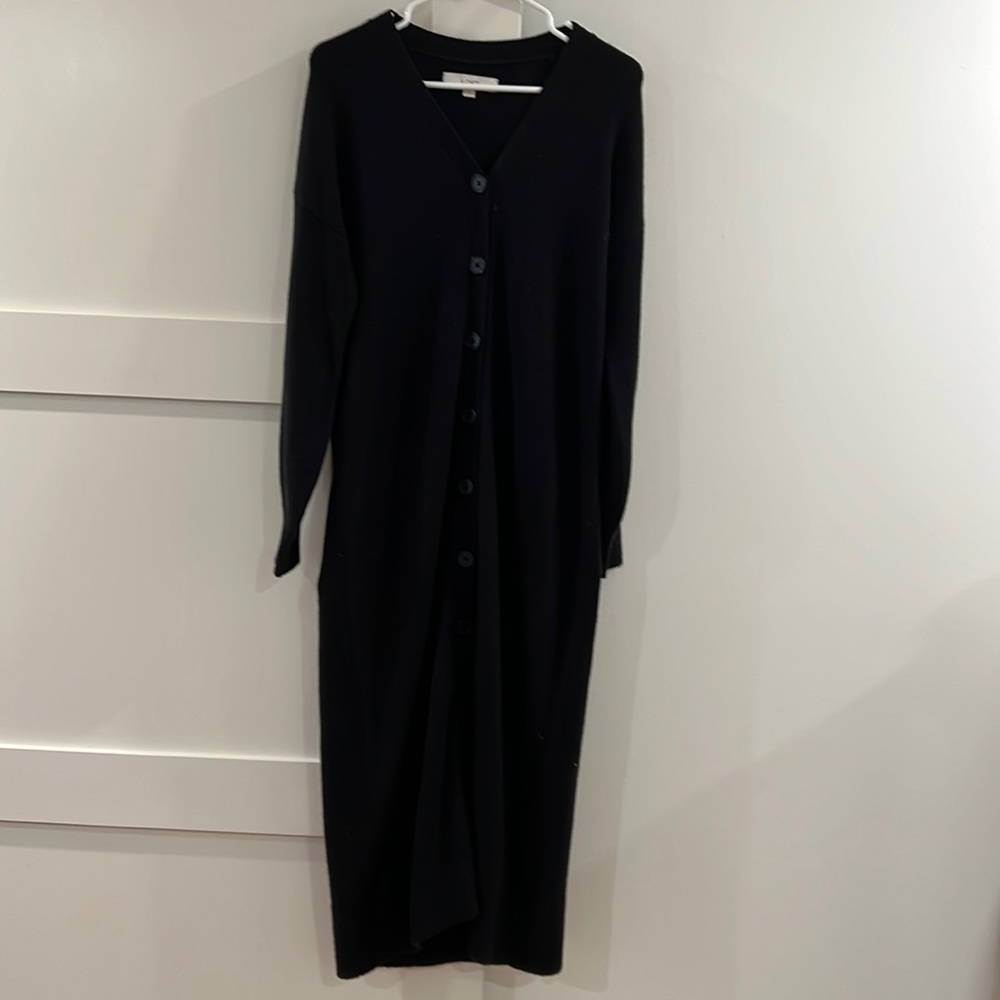 Loft Cardigan Midi Dress